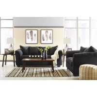 Darcy - Black - Sofa & Loveseat