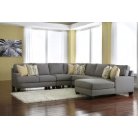 Chamberly - Alloy 5 Pc. RAF Corner Chaise Sectional